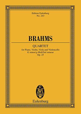 E-Book (pdf) Piano Quintet G minor von Johannes Brahms