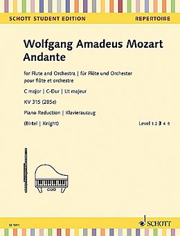 Wolfgang Amadeus Mozart Notenblätter Andante C-Dur KV315 (KIV285e)