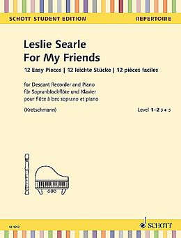 Leslie Searle Notenblätter For my Friends