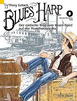 Perry Letsch Notenblätter Blues Harp (+Download)