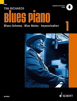 Geheftet Blues Piano von Tim Richards