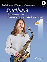 Rudolf Mauz Notenblätter Spielbuch zur Saxophonschule Band 1 (+Online Audio)