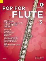  Notenblätter Pop for Flute Band 3 (+Online Audio)
