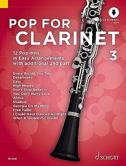  Notenblätter Pop for Clarinet Band 3 (+Online Audio)