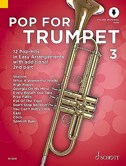  Notenblätter Pop for Trumpet Band 3 (+Online Audio)