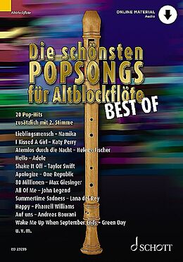  Notenblätter Megastarke Popsongs - Best of (+Online-Audio)
