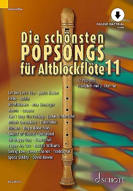  Notenblätter Die schönsten Popsongs Band 11 (+Online Audio)