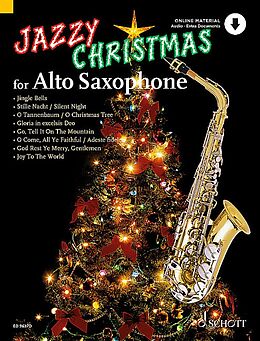 Geheftet Jazzy Christmas for Alto Saxophone von 