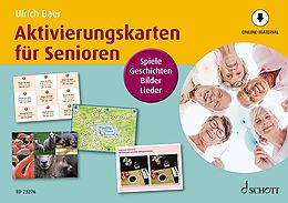 Kartonierter Einband Aktivierungskarten für Senioren von Ulrich Baer