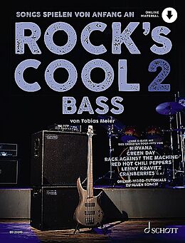 Tobias Meier Notenblätter Rocks Cool Bass Band 2 (+Online Material)