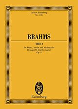 eBook (pdf) Trio B major de Johannes Brahms