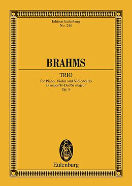 eBook (pdf) Trio B major de Johannes Brahms