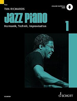 Tim Richards Notenblätter Jazz Piano 1 Band 1 (+online material)