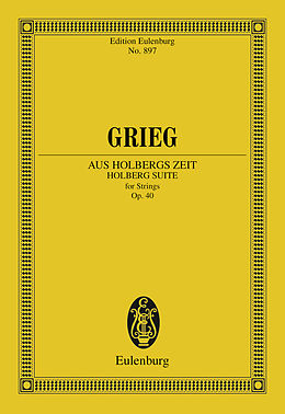 E-Book (pdf) Holberg Suite von Edvard Grieg