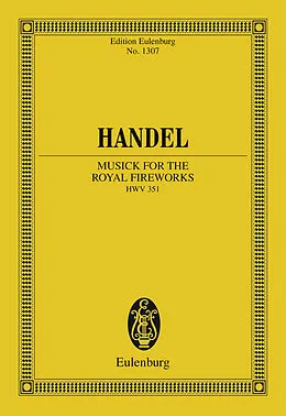 E-Book (pdf) The Music for the Royal Fireworks von George Frideric Handel