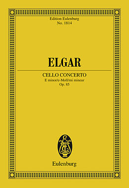 eBook (pdf) Cello Concerto E minor de Edward Elgar, Norbert Henning