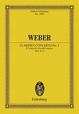 E-Book (pdf) Clarinet Concerto No. 2 Eb major von Carl Maria von Weber