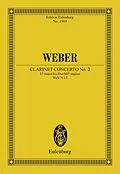 E-Book (pdf) Clarinet Concerto No. 2 Eb major von Carl Maria von Weber