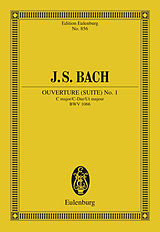 eBook (pdf) Ouverture (Suite) No. 1 C major de Johann Sebastian Bach