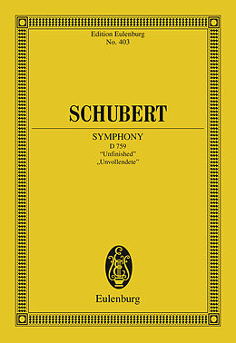 E-Book (pdf) Symphony B minor von Franz Schubert