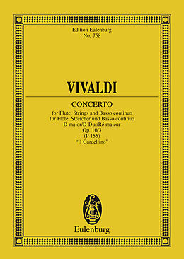 eBook (pdf) Concerto D major de Antonio Vivaldi