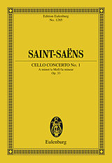 E-Book (pdf) Cello Concerto No. 1 A minor von Camille Saint-Saëns