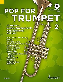  Notenblätter Pop for Trumpet Band 2 (+Online Audio)