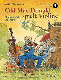  Notenblätter Old Mac Donald spielt Violine (+Online Audio)