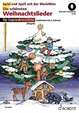  Notenblätter Die schönsten Weihnachtslieder (+Online Audio)