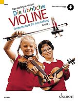 Renate Bruce-Weber Notenblätter Die fröhliche Violine Band 1 (+online material)