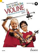 Kartonierter Einband Die fröhliche Violine von Renate Bruce-Weber
