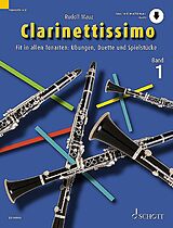 Rudolf Mauz Notenblätter Clarinettissimo Band 1 (+online material)