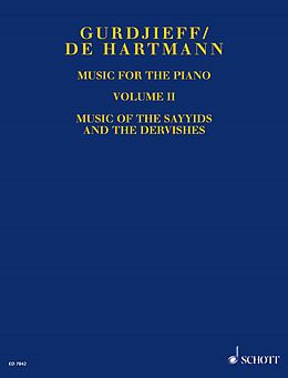 E-Book (pdf) Music for the Piano Volume II von Georges Ivanovich Gurdjieff, Thomas de Hartmann