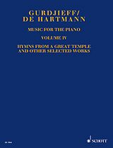 E-Book (pdf) Music for the Piano Volume IV von Georges Ivanovich Gurdjieff, Thomas de Hartmann