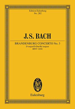 E-Book (pdf) Brandenburg Concerto No. 5 D major von Johann Sebastian Bach