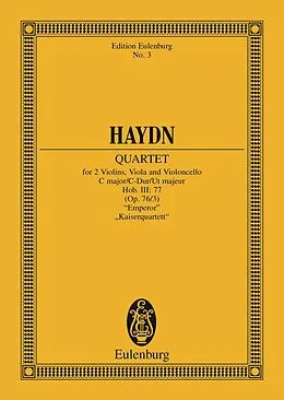 E-Book (pdf) String Quartet C major, Emperor von Joseph Haydn