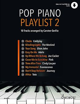  Notenblätter Pop Piano Playlist Band 2 (+Online Audio)