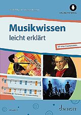 Kartonierter Einband Musikwissen - leicht erklärt von Rainer Kotzian, Rudolf Nykrin