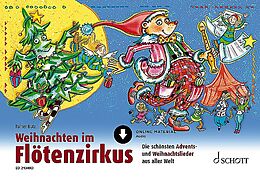 Rainer Butz Notenblätter Weihnachten im Flötenzirkus (+Online Audio)
