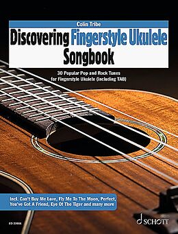 Colin Tribe Notenblätter Discovering Fingerstyle Ukulele - Songbook