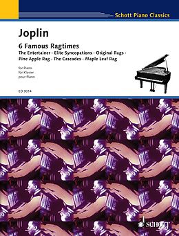 eBook (pdf) 6 Famous Ragtimes de Scott Joplin