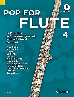  Notenblätter Pop for Flute Band 4 (+Online Audio)