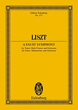E-Book (pdf) A Faust Symphony von Franz Liszt