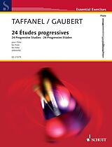 eBook (pdf) 24 Progressive studies in all keys de Paul Taffanel, Philippe Gaubert