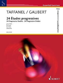 eBook (pdf) 24 Progressive studies in all keys de Paul Taffanel, Philippe Gaubert