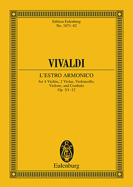E-Book (pdf) L'Estro Armonico von Antonio Vivaldi