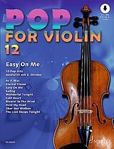  Notenblätter Pop for violin Band 12 - Easy on Me (+Online Audio)