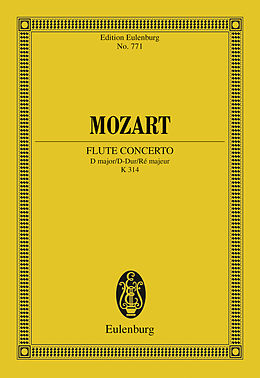 E-Book (pdf) Concerto D major von Wolfgang Amadeus Mozart