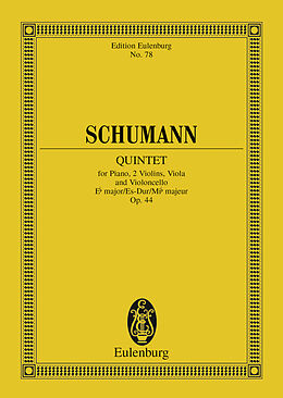 E-Book (pdf) Piano Quintet Eb Major von Robert Schumann