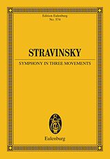 eBook (pdf) Symphony in three movements de Igor Stravinsky